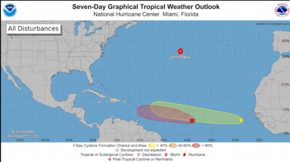 Tormenta tropical Cristóbal se forma en el Atlántico ¿Qué estados de México están en alerta?
