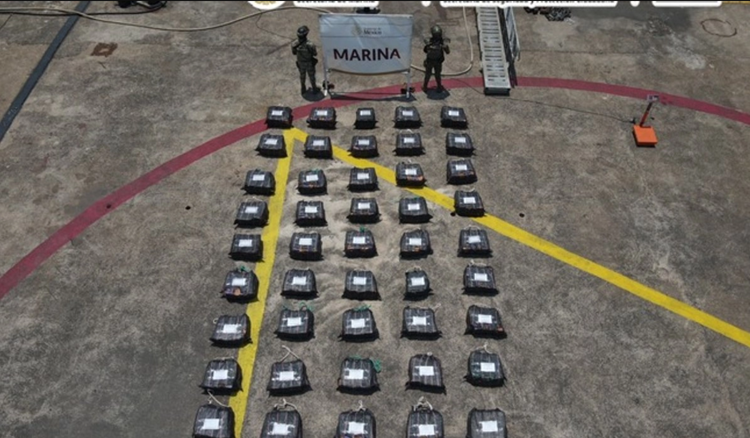 Marina decomisa 3.5 toneladas de cocaína en dos operativos en costas de Michoacán