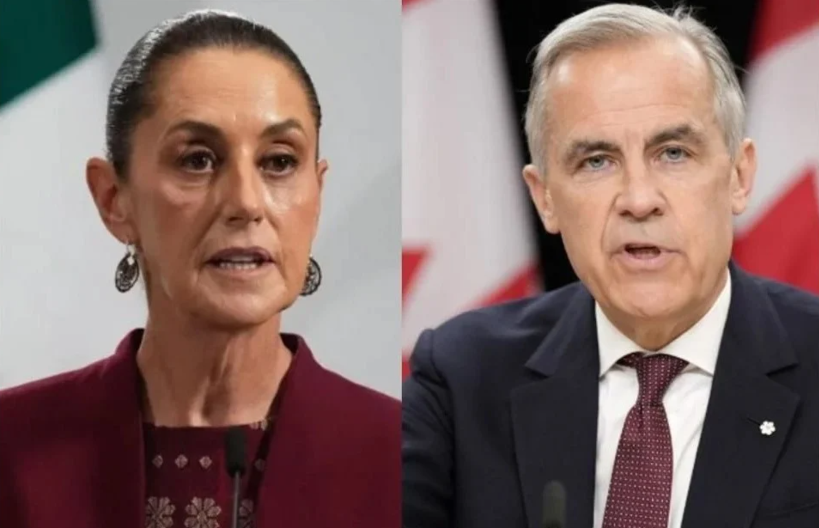 Primer ministro de Canadá, Mark Carney, sostuvo llamada con Sheinbaum y abordaron temas comerciales