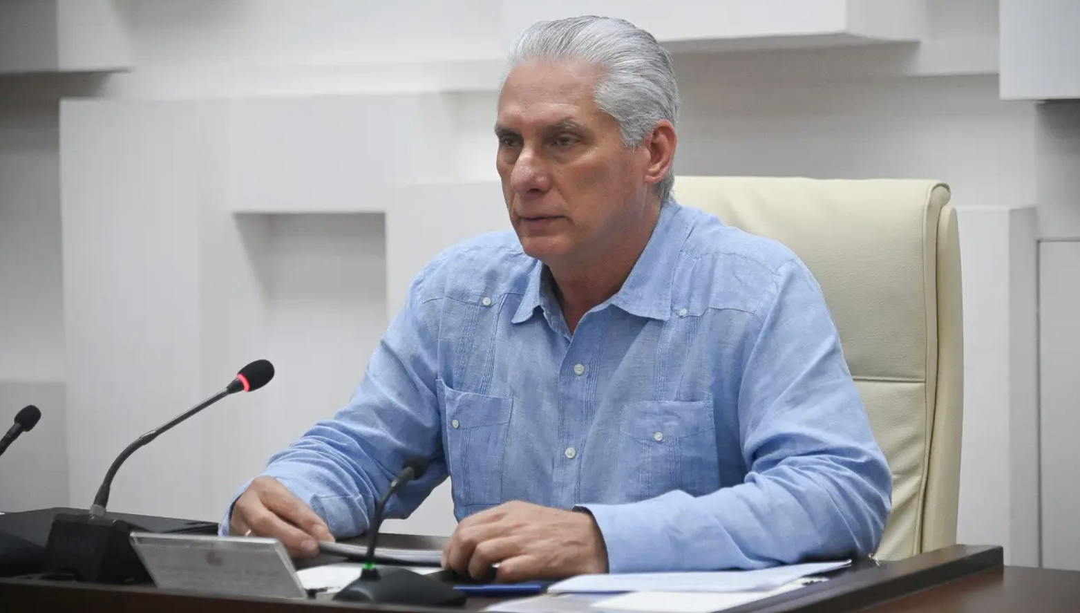 Díaz-Canel califica de “estancado” el diálogo con EU y rechaza que Cuba esté cerca del colapso