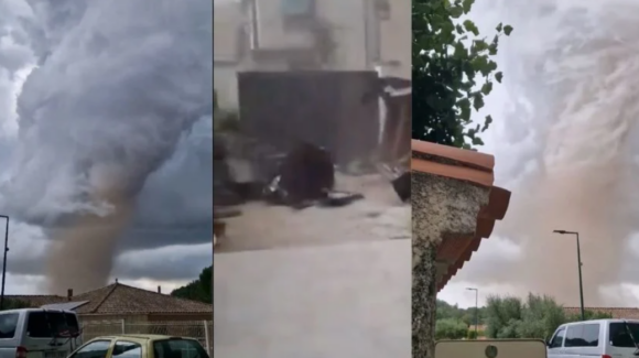 VIDEO: Tornado arrasa aldea de Francia y deja 41 heridos y cientos de casas dañadas