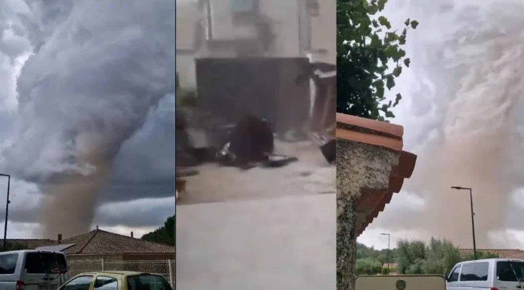 VIDEO: Tornado arrasa aldea de Francia y deja 41 heridos y cientos de casas dañadas