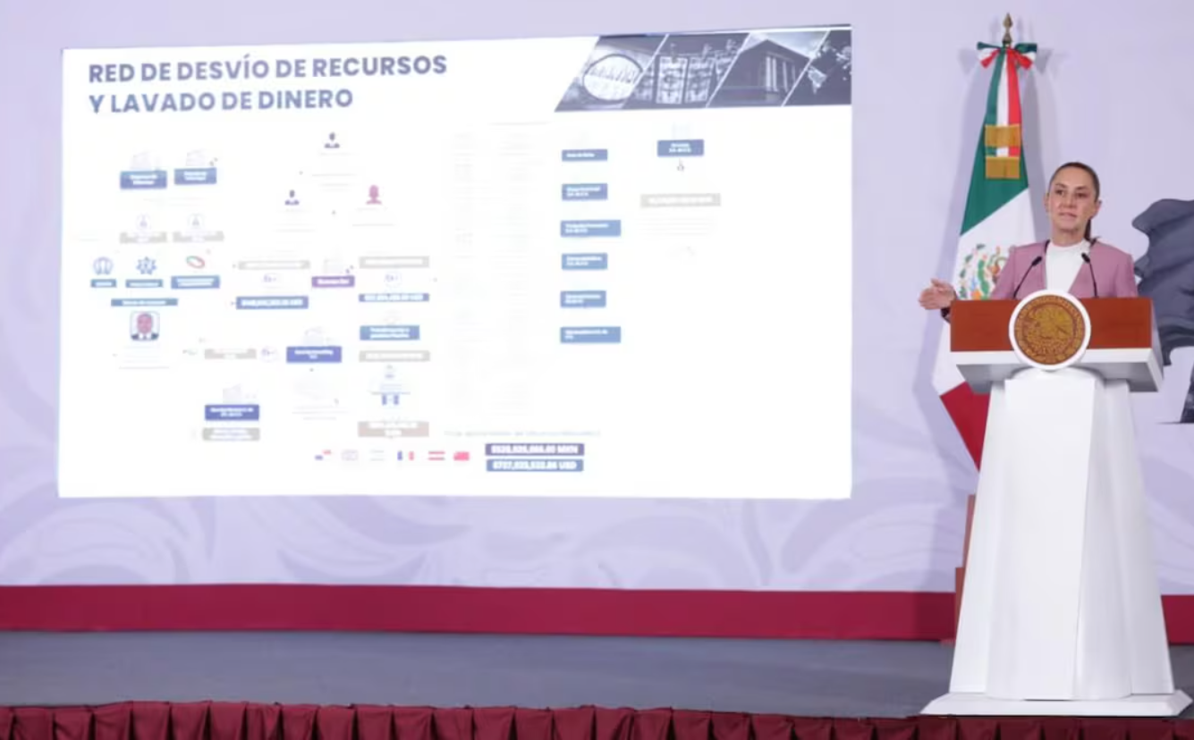 Sheinbaum anuncia que el dinero recuperado del caso García Luna será destinado a educación en Guerrero