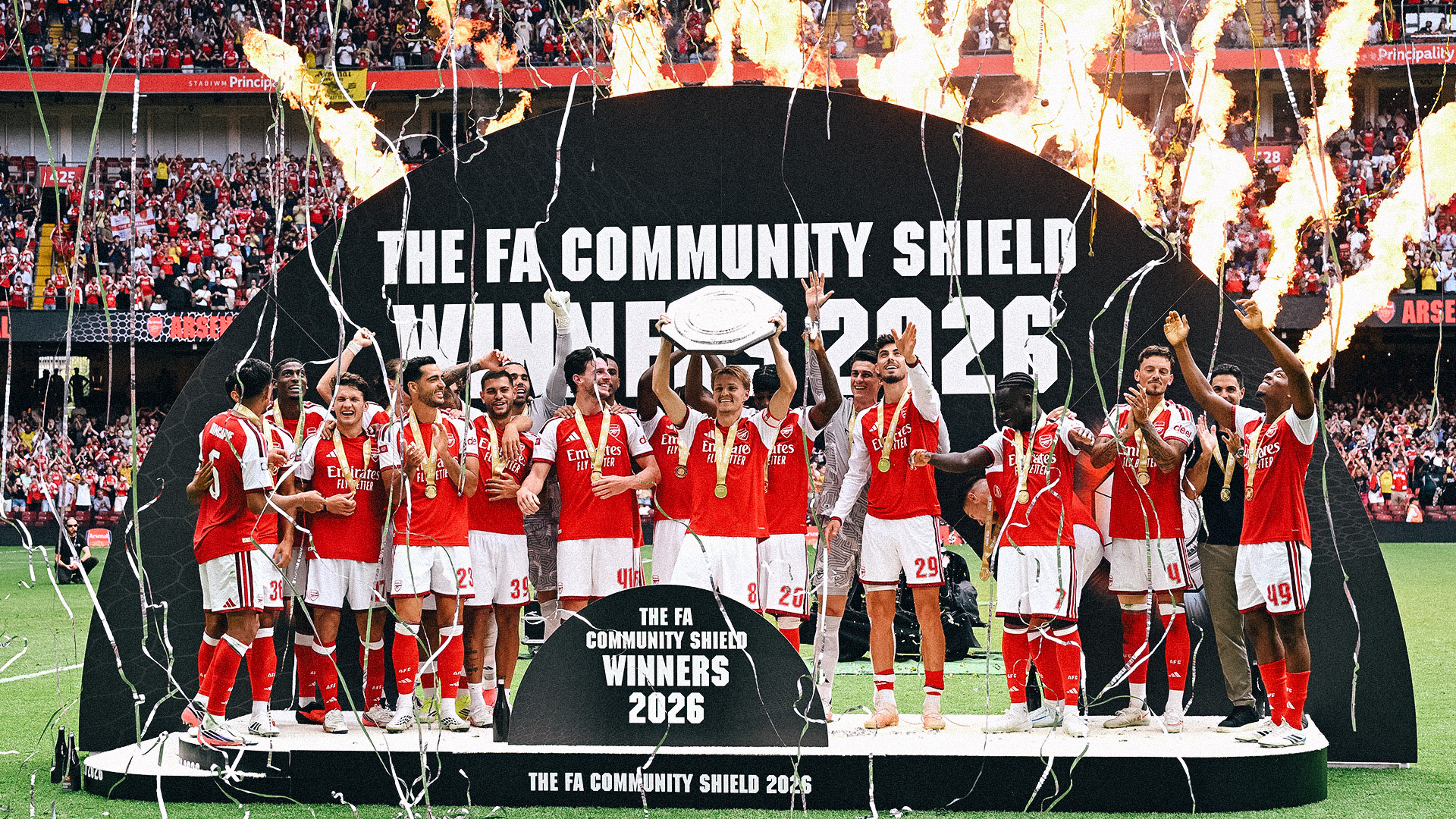 Community Shield: El Arsenal golea al Manchester City y se queda con el título