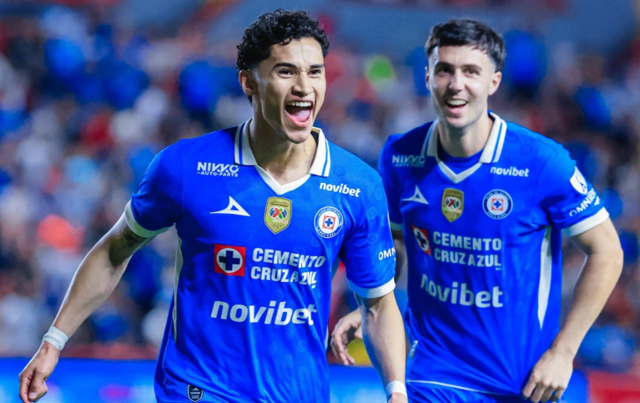 Liga MX: Cruz Azul golea a Necaxa con dos golazos en el Estadio Victoria en la jornada 6 del Apertura 2026
