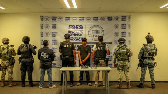 Fiscalía de Oaxaca captura al presunto homicida del exalcalde Pedro Martínez Barroso