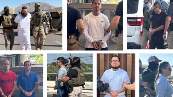 Estados Unidos entrega a México a 10 fugitivos buscados por delitos de alto impacto