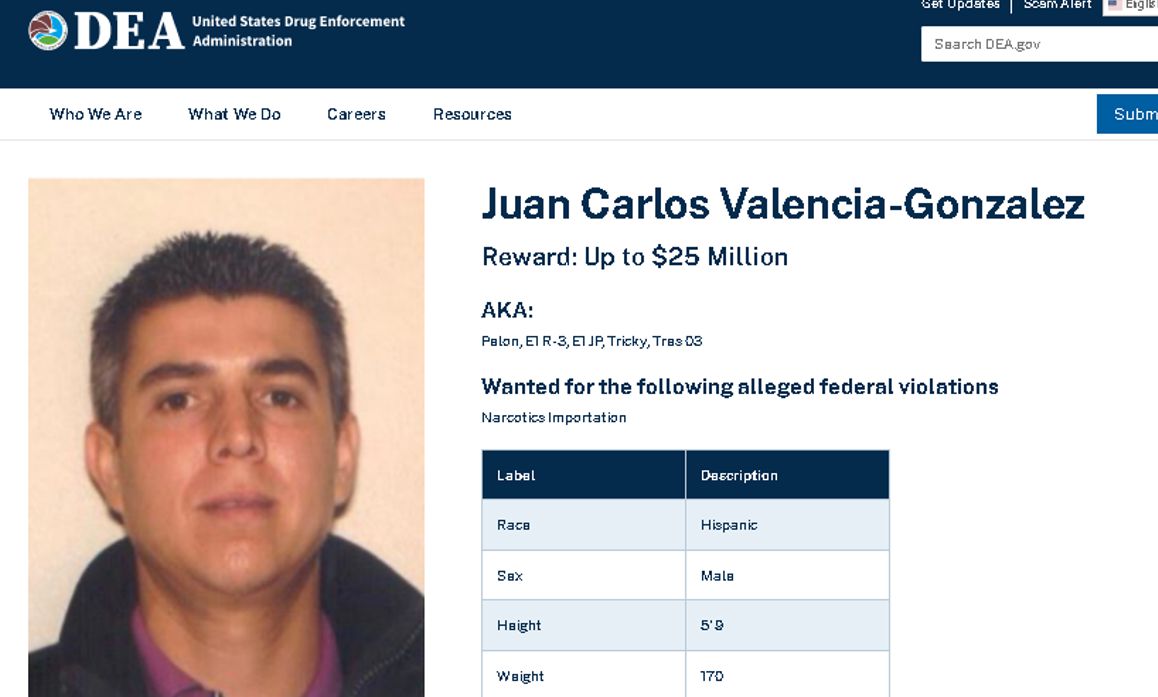 Recompensa por ‘El 03’, presunto nuevo líder del CJNG, alcanza 25 millones de dólares, cifra histórica