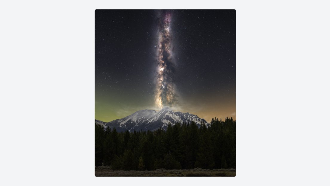 Fotógrafo captura imagen espectacular de la Vía Láctea en Yellowstone