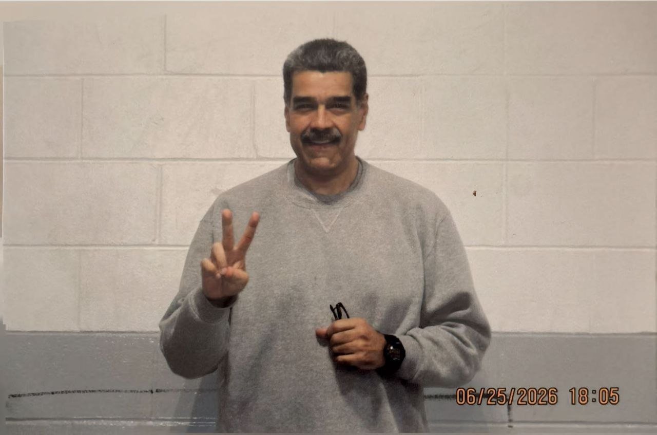 Nicolás Maduro difunde en su cuenta de X nuevas imágenes desde una prisión federal en Nueva York