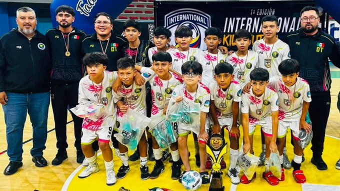 Equipo de futbol infantil de Tijuana solicita ayuda para salir de Colombia tras sismo de magnitud 7.4