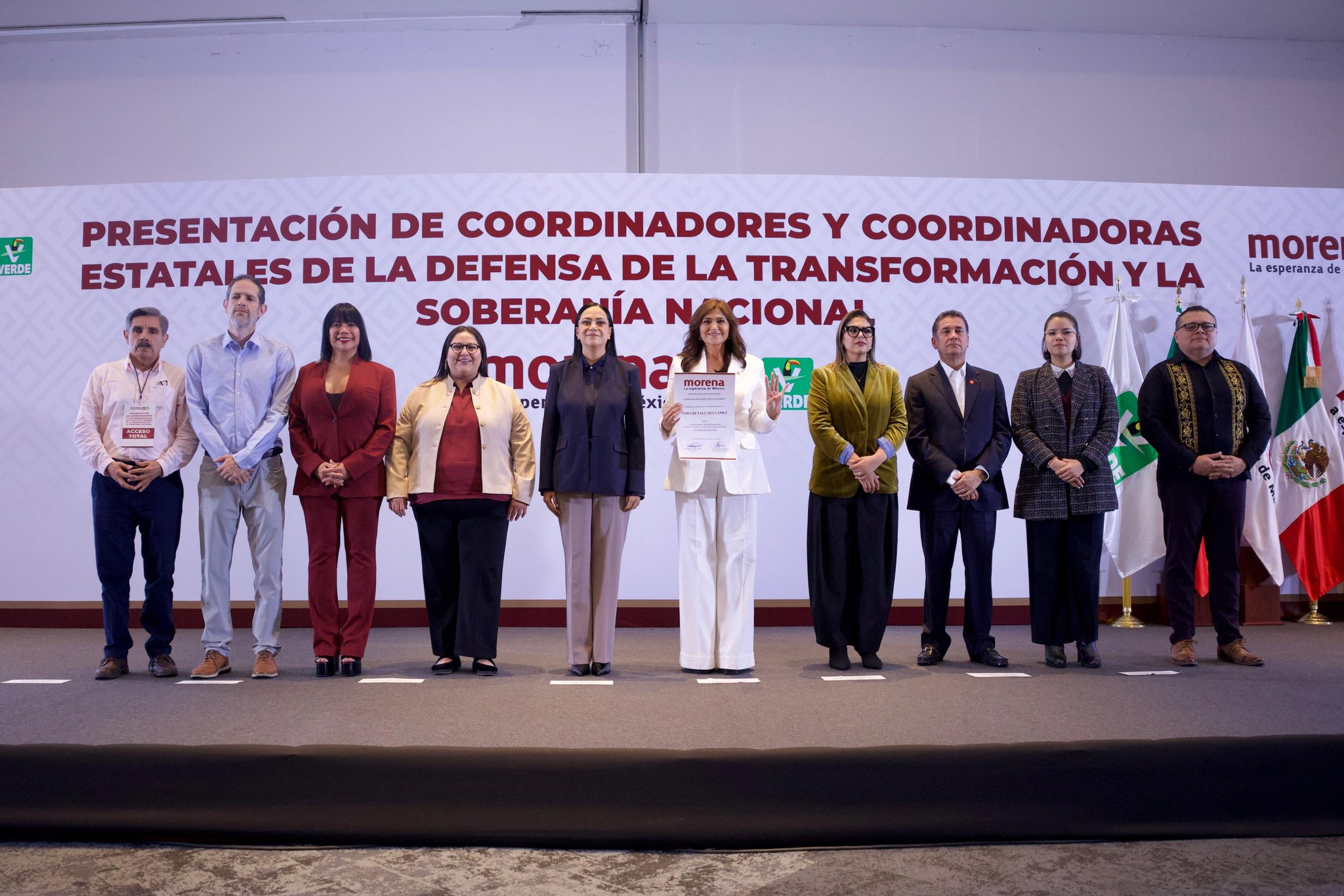 Morena define coordinadores de defensa en Aguascalientes, Campeche y Colima rumbo a 2027