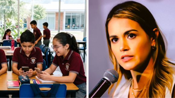 Lorena de la Garza propone debate en Congreso de NL sobre uso de celulares en escuelas