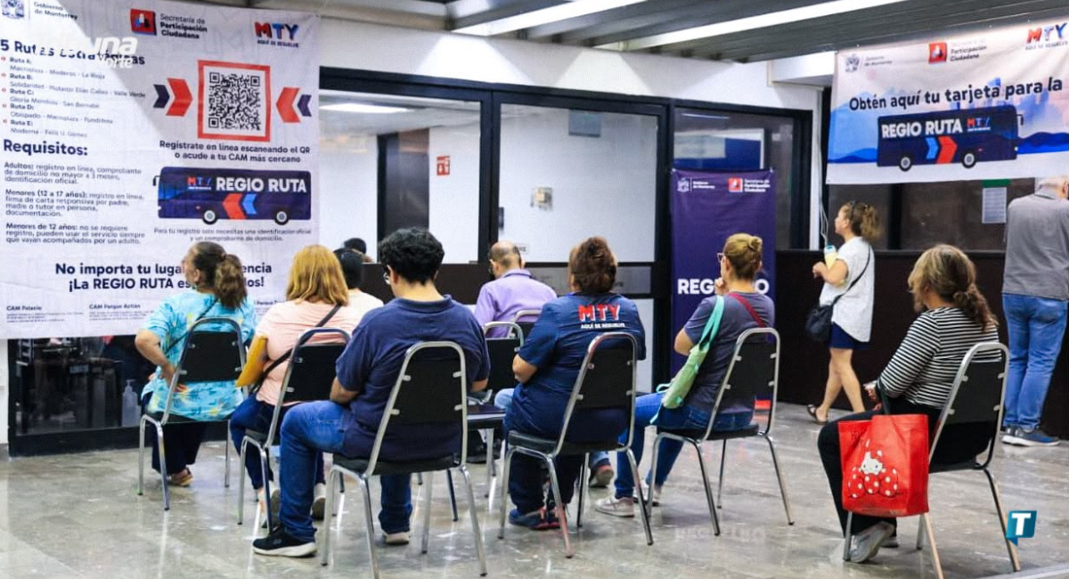 Llama Gobierno de Monterrey a tramitar con anticipación la tarjeta oficial de la Regio Ruta