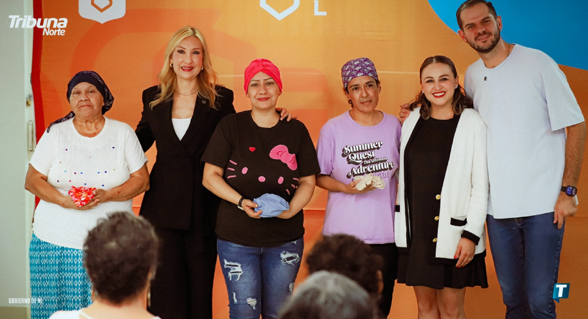 Entregan 385 turbantes oncológicos a beneficiarias del programa Cobertura Universal contra el Cáncer de Mama en Nuevo León