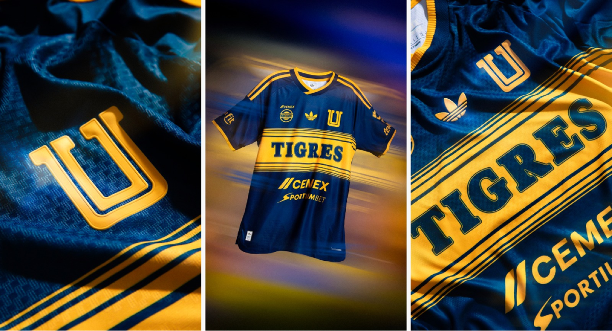 Garras con historia: Tigres y adidas fusionan nostalgia universitaria en su nueva piel de visitante