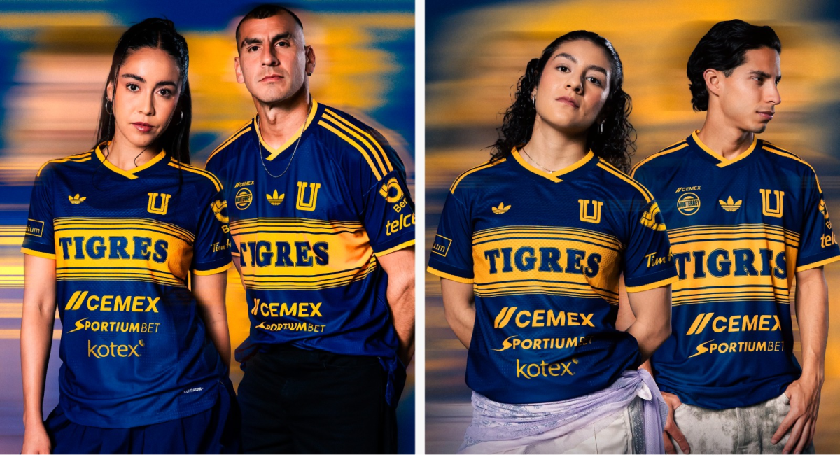 Garras con historia: Tigres y adidas fusionan nostalgia universitaria en su nueva piel de visitante