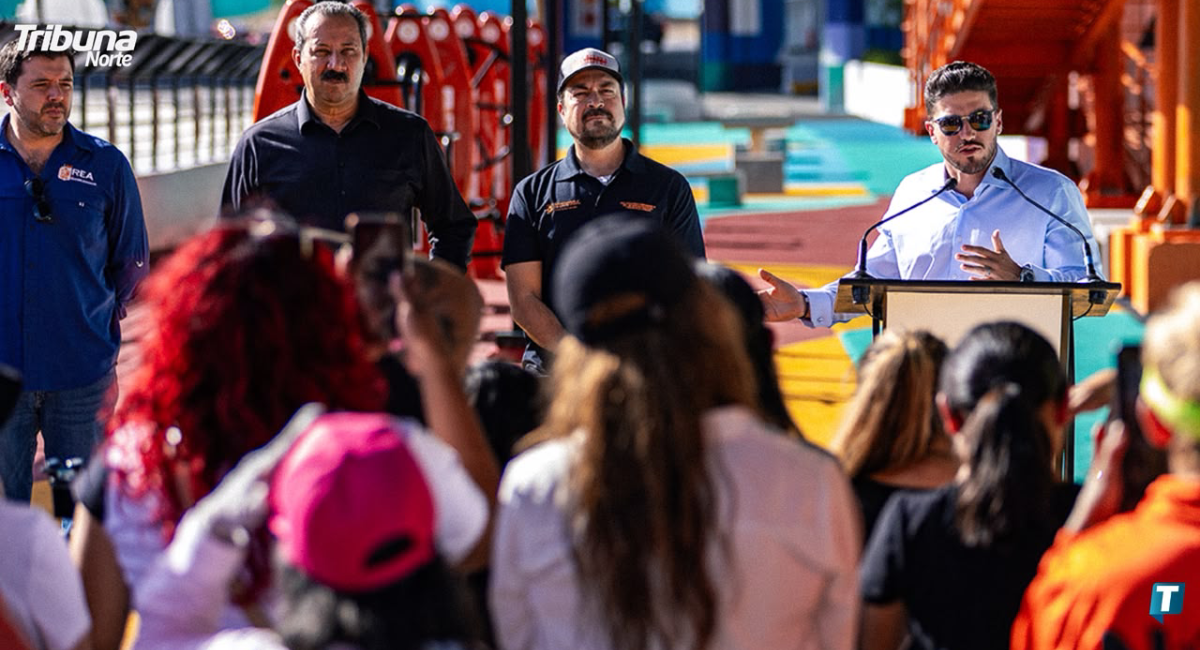 Inaugura Gobierno de Nuevo León Parque Lineal bajo el viaducto Miguel de la Madrid en Guadalupe