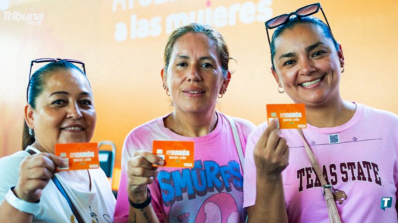 Programa ‘Ayudamos a las Mujeres’ supera 10 mil tarjetas entregadas en NL