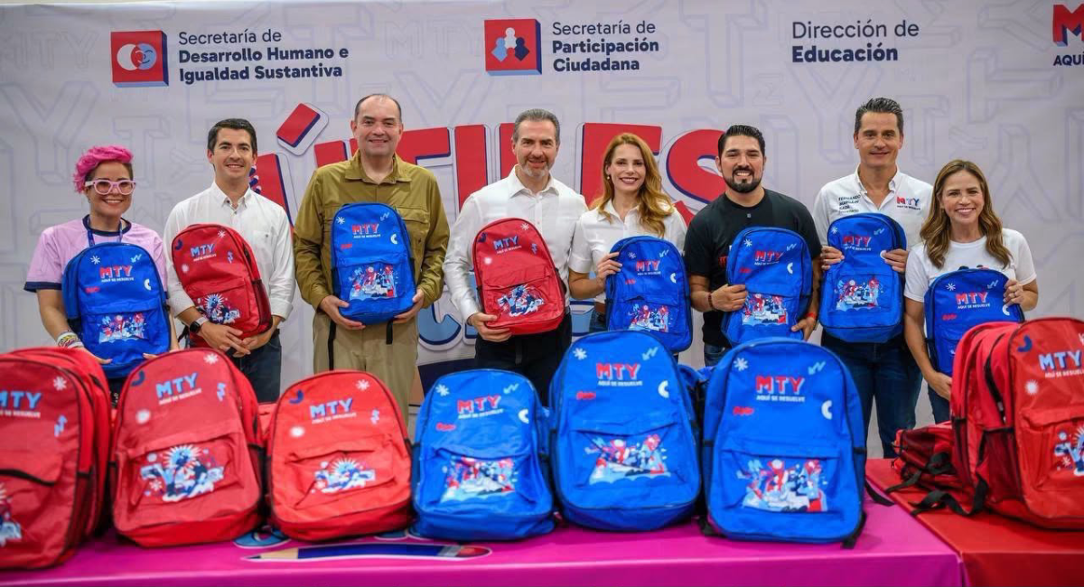 Arranca Monterrey entrega de paquetes escolares del programa ‘Útiles, Útiles’