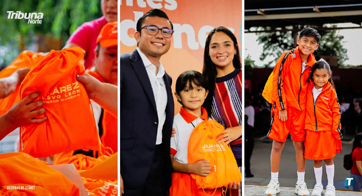 La alcaldesa de Juárez, Mónica Oyervides Acosta y su esposo y secretario de Igualdad e Inclusión Félix Arratia