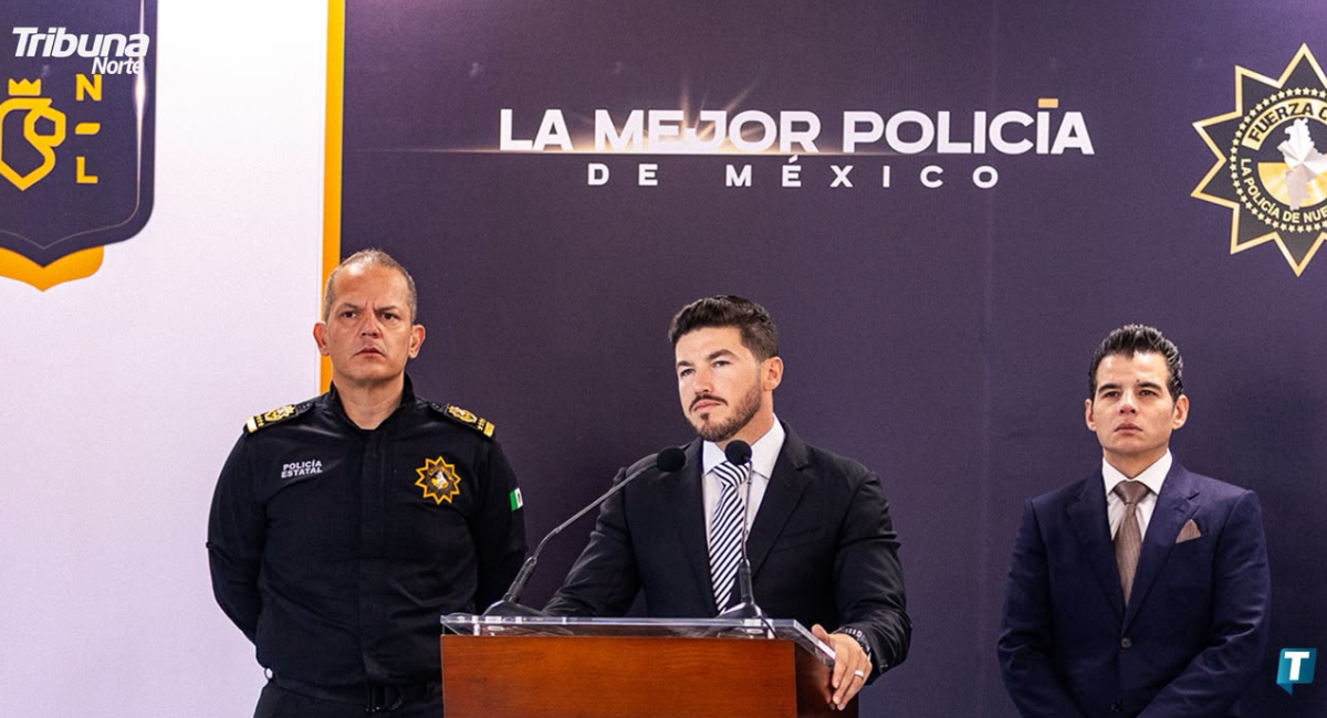 Asevera Samuel García que Nuevo León registra su mejor nivel de seguridad en dos décadas y presenta la Nueva División Metropolitana