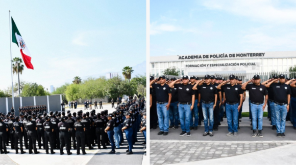 Conmemora Gobierno de Monterrey el sexto aniversario de su Academia de Policía