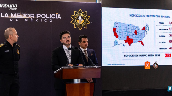 NL registra mejor seguridad en 20 años y Nueva División Metropolitana: Samuel García