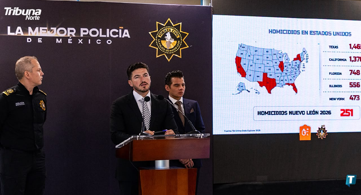 Asevera Samuel García que Nuevo León registra su mejor nivel de seguridad en dos décadas y presenta la Nueva División Metropolitana