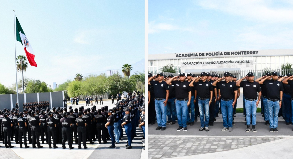 Conmemora Gobierno de Monterrey el sexto aniversario de su Academia de Policía