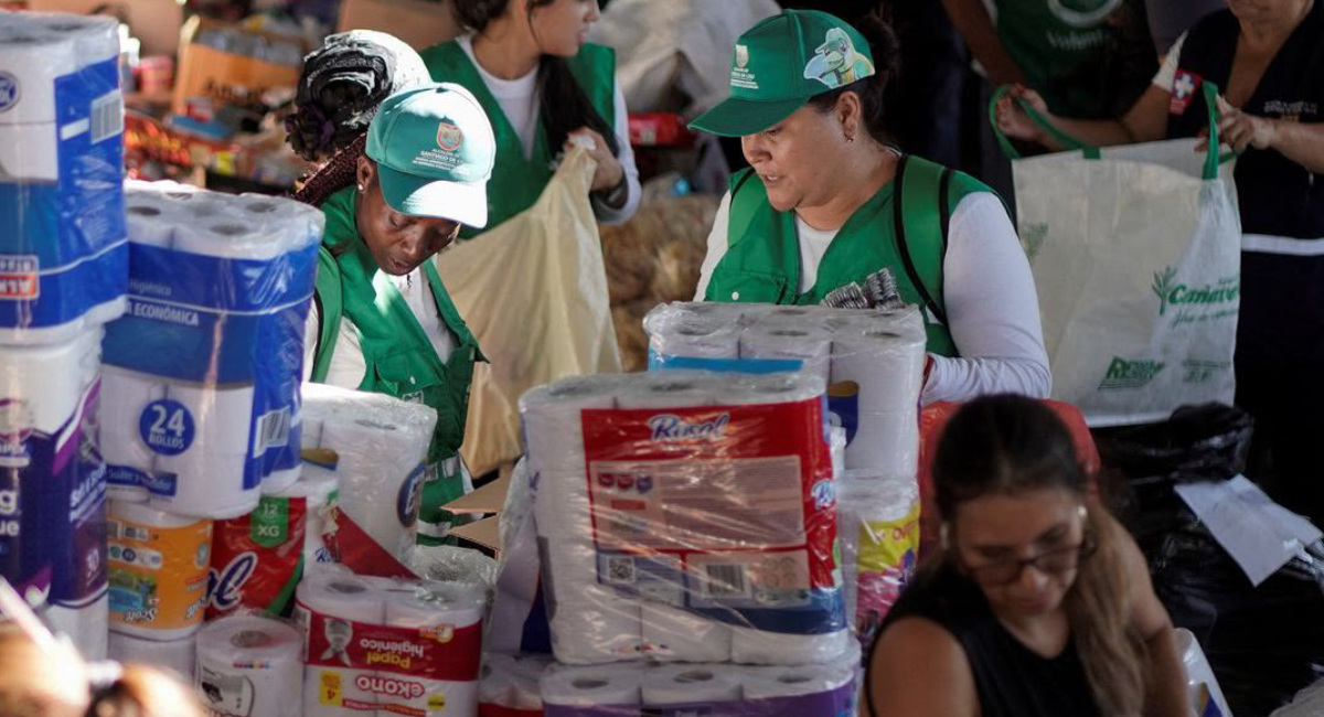 Habilitan en Nuevo León centro de acopio permanente en apoyo a las personas damnificadas por el sismo en Colombia