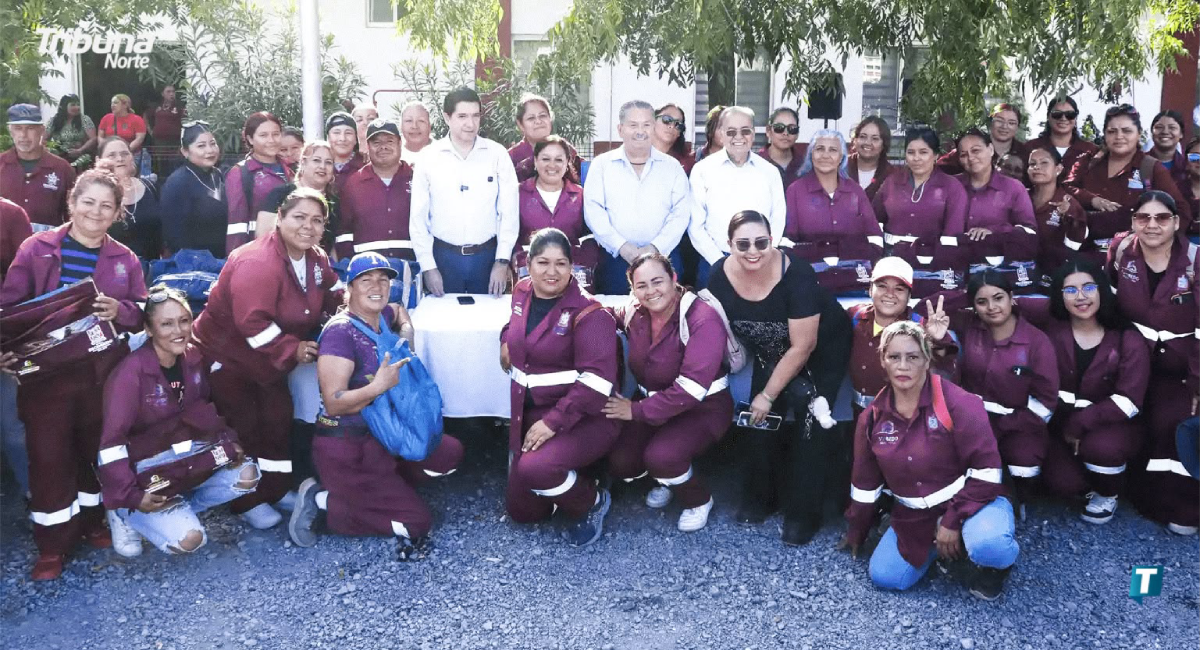 Entrega Gobierno de Escobedo más de 300 uniformes completos a cuadrillas de Servicios Públicos