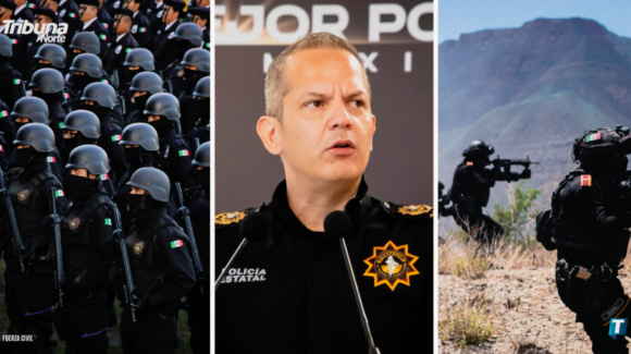 Mesa de Seguridad NL reporta baja en delitos; Fuerza Civil supera meta con 7,407 elementos