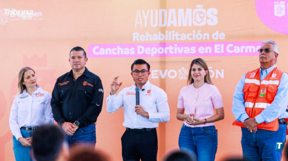 Gobierno de NL impulsa infraestructura social y apoyos en Mina y El Carmen