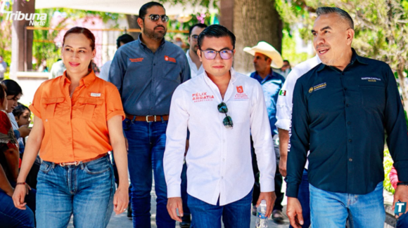 Félix Arratia lleva programas y apoyos sociales a municipios del sur de Nuevo León