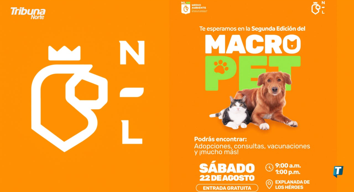 Convoca Secretaría de Medio Ambiente a la segunda edición del Macropet 2026 en la Explanada de los Héroes