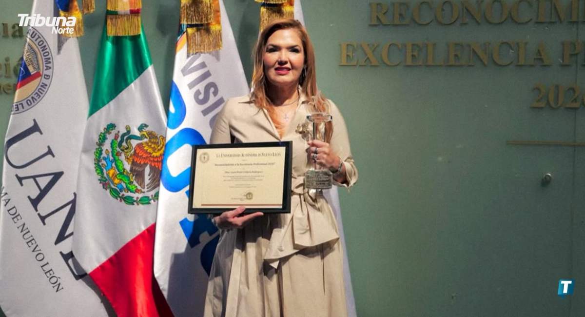  Reconoce la UANL a la magistrada Laura Perla Córdova Rodríguez con el Galardón a la Excelencia Profesional 2026