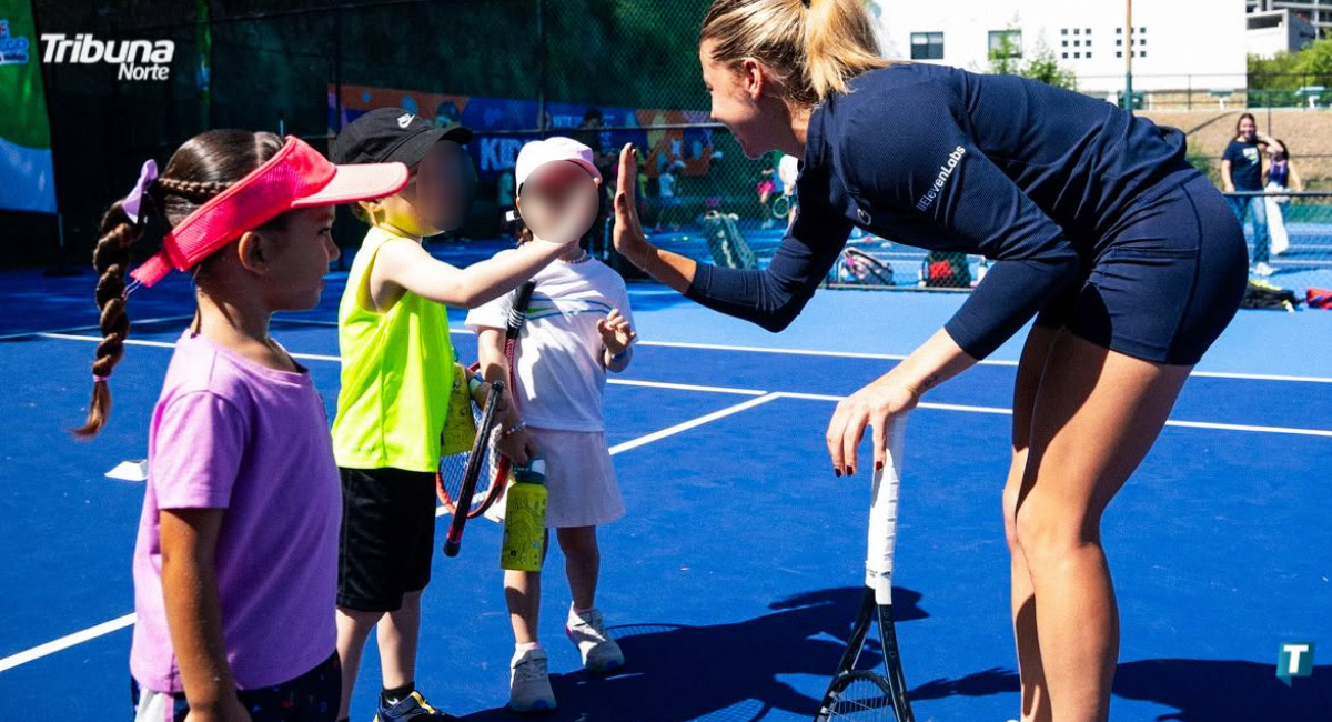Promueven el tenis juvenil en Monterrey durante el inicio del Abierto GNP Seguros