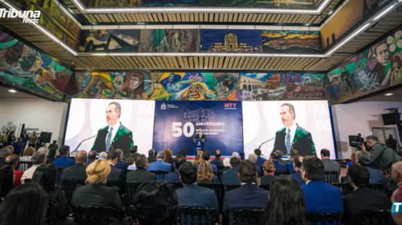 Gobierno de Monterrey conmemora 50 aniversario de la sede de su Palacio Municipal
