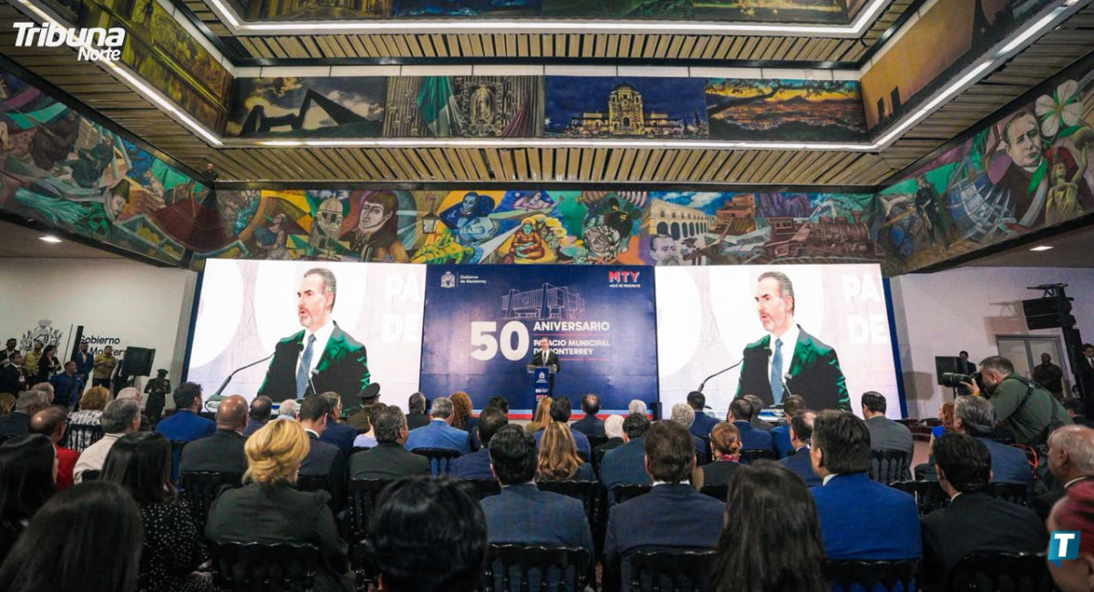 | Conmemora el Gobierno de Monterrey el 50 aniversario de la sede de su Palacio Municipal