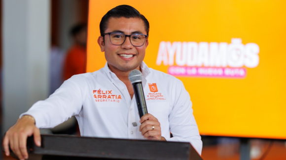 Félix Arratia consolida agenda social de NL como plataforma de proyección política