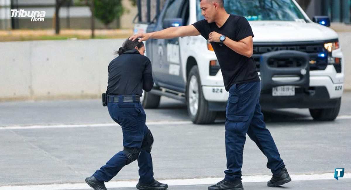 Especializan a la Policía de San Pedro en técnicas de rápel y combate urbano