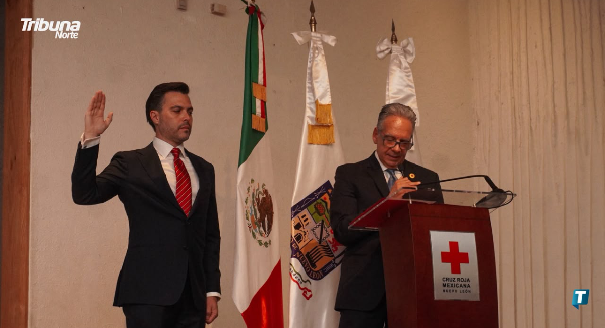 Alfonso Barragán asume como nuevo delegado estatal de la Cruz Roja en Nuevo León
