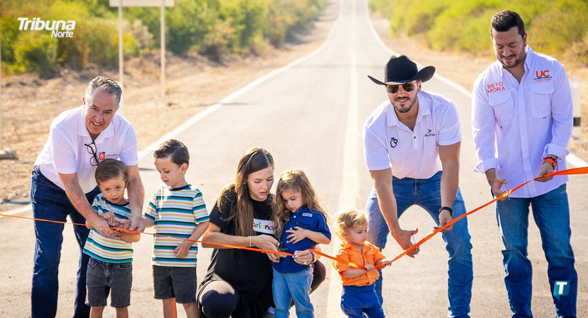 Inauguran Samuel García y Mariana Rodríguez la nueva carretera entre presas para impulsar el turismo regional
