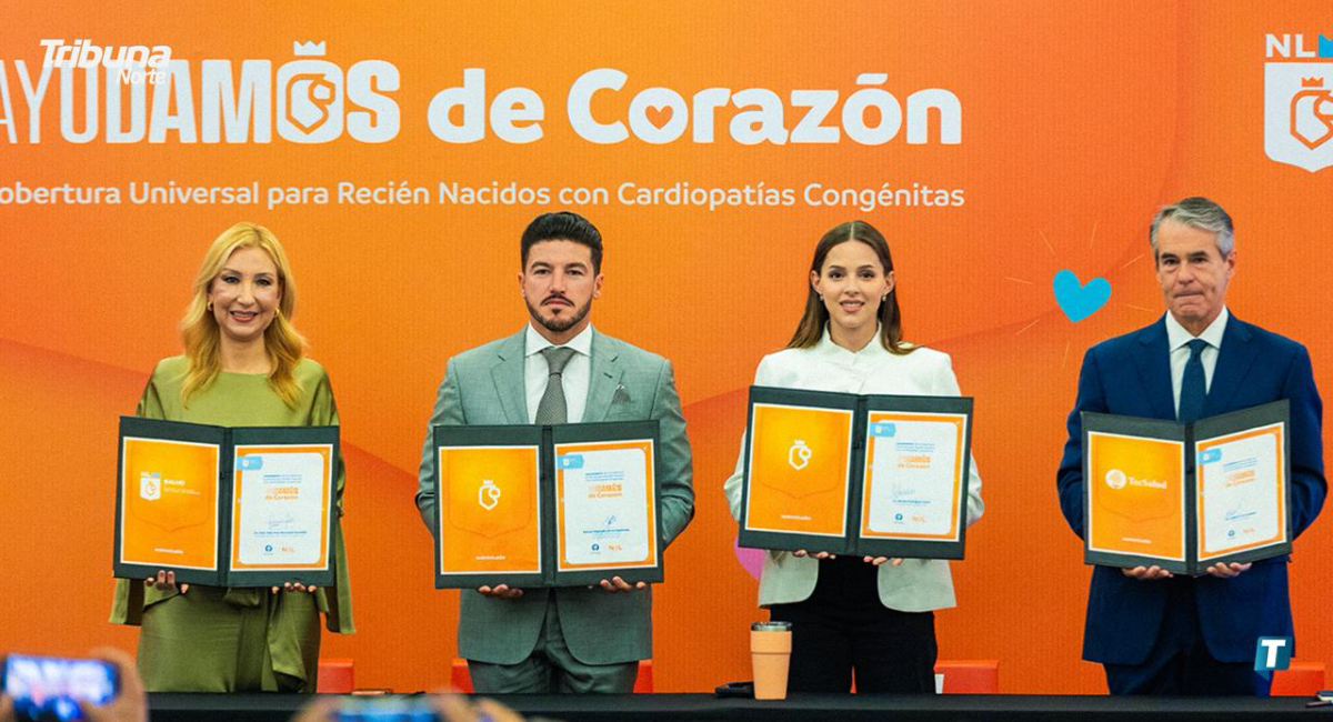 Lanzan Gobierno de Nuevo León y TecSalud programa para atender cardiopatías congénitas en recién nacidos