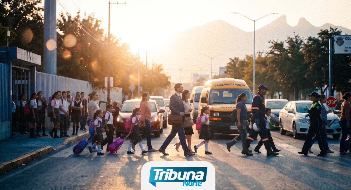 Operativos viales, compras de pánico, debates tecnológicos y una inversión estatal histórica en materia educativa: Nuevo León regresa a clases