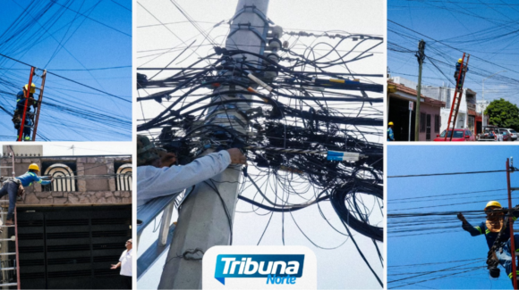 Municipio de Monterrey retira más de 1.3 millones de metros de cableado en desuso
