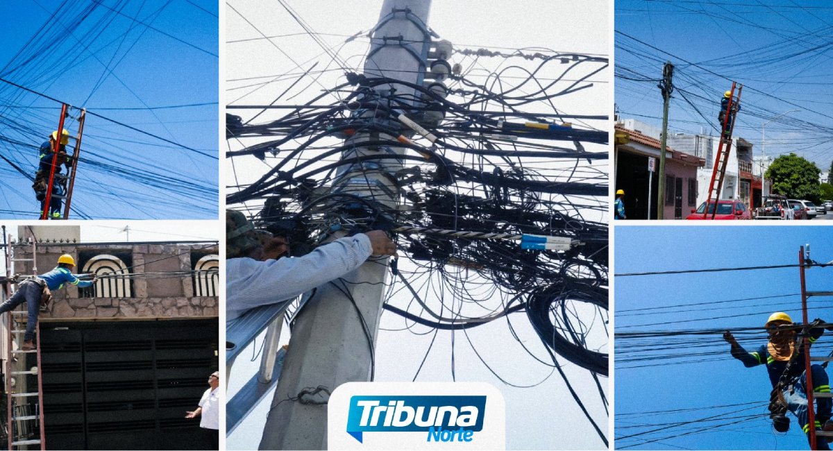 Retira Municipio de Monterrey más de 1.3 millones de metros de cableado en desuso