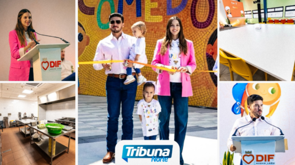 NL: Samuel García y Mariana Rodríguez inauguran nuevo comedor y cocina en Centro Capullos