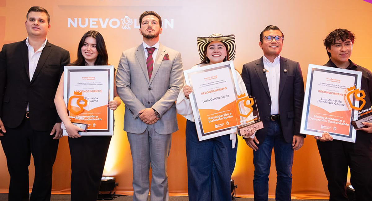 Entrega Gobierno de Nuevo León el Premio Estatal de la Juventud 2026 a proyectos de impacto social, innovación y sustentabilidad